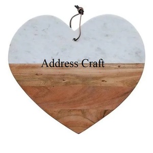 Tablas de cortar con forma de corazón de primera calidad, tablas de queso de resina de madera hechas a mano, herramientas de cocina, tabla creativa para servir el desayuno - Product Image 6