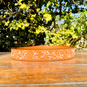 เข็มขัดปักแบบตะวันตกสไตล์วินเทจสำหรับผู้ชายเข็มขัดหนังควายแท้หัวเข็มขัดกลางแบบลำลองไม่ซ้ำใครออกแบบได้ตามต้องการ - Product Image 4