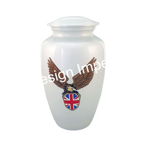 Urne funéraire de souvenir de cendres de martyr de l'armée de l'air royale de bonne qualité urnes en laiton pour adultes et animaux de compagnie urnes de crémation en gros - Product Image 6
