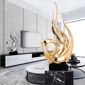 Nuevo diseño forma de mano Fengshui Festival adornos decoración escultura decoración del hogar adornos de Metal - Product Image 2