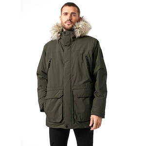 Service OEM Veste parka à capuche pour hommes grande taille résistante aux intempéries coupe-vent en gros - Product Image 2