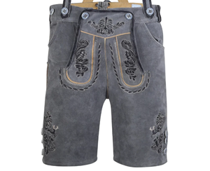 กางเกงขาสั้นสไตล์เยอรมันสำหรับผู้ชายใส่2025โลโก้ออกแบบได้ตามที่ต้องการ - Product Image 5