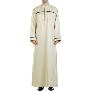 Ropa islámica de algodón de alta calidad más vendida para hombres, nueva tendencia informal ligera al por mayor - Product Image 1