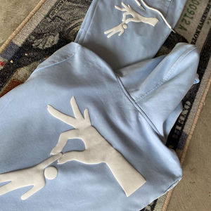 ชุดวอร์มเทคฟลีซผ้าฝ้ายแท้ 100% ระบายอากาศได้ดี น้ำหนักมาก แบบกำหนดเอง ชุด 2 ชิ้น สำหรับผู้ชายใส่ฝึกซ้อม - Product Image 5