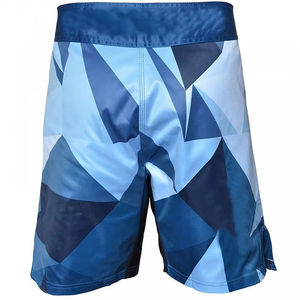 Shorts de MMA pour hommes personnalisés à logo frontal, best-seller, 100% polyester, séchage rapide, extensible, respirant, pour la combat - Product Image 2