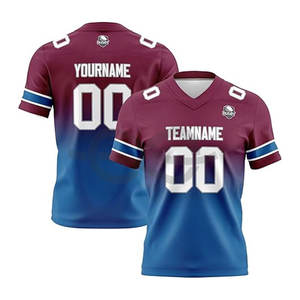 Últimos diseños fútbol Jersey Club fútbol Jersey uniforme OEM Color nombre jugador diseños personalizado fútbol desgaste - Product Image 2