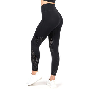Leggings pour femmes les plus vendus, leggings de yoga taille haute, vêtements de fitness de haute qualité, tissu respirant tricoté, faible MOQ, tissage - Product Image 2