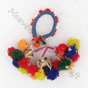 Real Banjara bohemio Kutch pulsera antigua gitana, pulseras - Product Image 6