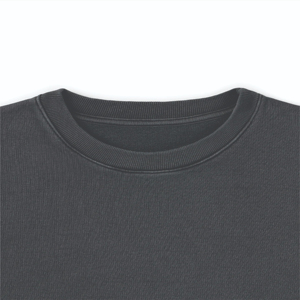 เสื้อสเวตเชิ้ตกีฬาคอกลมสีดำอบอุ่นและสบายทรงหลวมผ้าฝ้าย77% 23% ผ้าโพลีเอสเตอร์รีไซเคิลสำหรับฤดูหนาว - Product Image 3