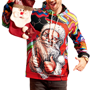 Sudadera con capucha transpirable para hombres Logotipo personalizado Manga larga Básicos Algodón Mezclado Fabricante de ropa Sudaderas con capucha para hombres - Product Image 2