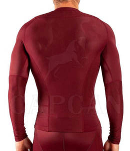 ชุดป้องกันผื่นคันแบบเรียบง่ายสำหรับเด็กผู้ชายคอกลมระบายอากาศได้ดีชุดป้องกันผื่นคัน - Product Image 2