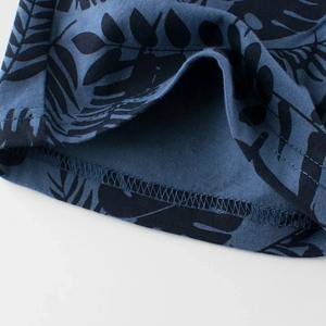 Short de bain hawaïen 100% coton pour hommes, short de plage imprimé floral 3D à séchage rapide, vêtements de sport à motifs solides pour les loisirs de plein air - Product Image 5