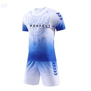 Maillot de football à impression numérique de haute qualité, par Sublimation à sec, avec logo personnalisé/nom d'équipe, ensembles d'uniformes de football - Product Image 4