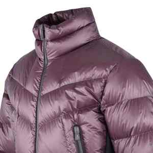 Venta al por mayor de los hombres de nylon con capucha chaquetas de invierno Puffer logotipo personalizado al aire libre cálido burbuja Puff relleno impermeable de talla grande con cremallera - Product Image 2