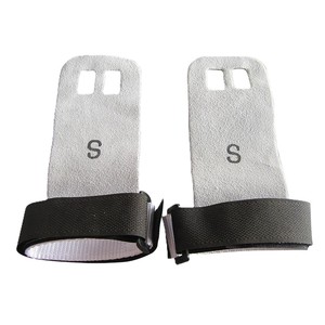 Luva de Ginástica Respirável de Couro com <span class=keywords><strong>3</strong></span> Furos para Ginástica e Levantamento de Peso Unissex da Misha Sports & Fitness - Product Image 3