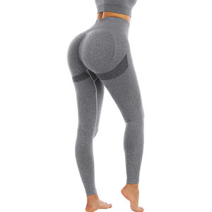 Leggings Deportivos de Cintura Alta para Mujer, Efecto Levanta Glúteos, Sin Costuras, Control de Abdomen, Compresión, Largos, para Yoga, Venta al Por Mayor 2026 - Product Image 3