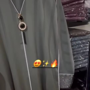 Abayas élégantes et modestes brodées à la main pour femmes, vêtements et accessoires musulmans traditionnels - Product Image 1