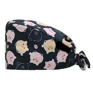 Gorro de Enfermería Ajustable con Dibujos Animados, Gorro de Trabajo Médico, Gorro Quirúrgico Transpirable al por Mayor, Gorros de Dentista al Mejor Precio - Product Image 1