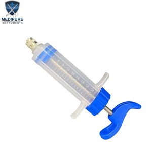 Jeringa Inyectora Oral Veterinaria de Plástico Reutilizable Ajustable de 50 ml y 30 ml, Instrumentos Veterinarios de Grado Profesional - Product Image 3