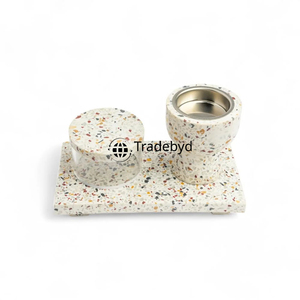 Tradebyd-Quemador decorativo de madera hecho a mano para aromaterapia diaria y uso en eventos especiales en hogares elegantes - Product Image 4