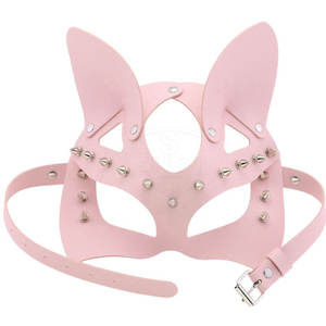 หน้ากากหนังสำหรับอุปกรณ์พันธนาการ ขายดี บริการ OEM ราคาถูก โครงสร้างแข็งแรง ดีไซน์เซ็กซี่ - Product Image 1