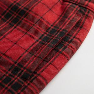 Pantalons en flanelle pour hommes sur mesure en gros, vêtements de nuit à carreaux, mode décontractée, pantalons droits, durables, confortables, streetwear, nouveauté - Product Image 5