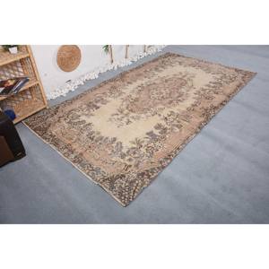 Tapis KayraHome Vintage Beige Marron Laine Écologique 5 X 9,1ft Style Traditionnel Pile Moyenne Tapis en Peluche Support en Latex Salle à Manger - Product Image 3