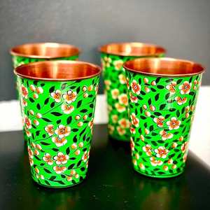 High Quality Copper Tumbler <b>Bottle</b> Manufacturer Exporter of Metal Drinkware from India - Product Image 4