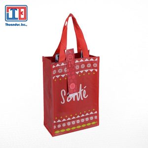 Custom Heat Seal <b>Bags</b> Shopping <b>Bags</b> Supplier Promotional Ultrasonic Good Printed <b>Bag</b> Vietnam Factory - Product Image 2