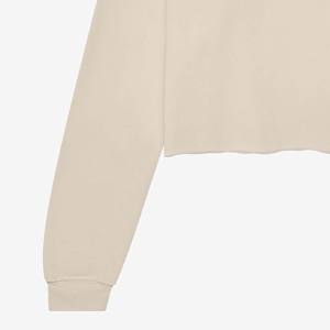 เสื้อครอปสตรีผ้าฝ้ายเสื้อครอปแบบ2023มีฮู้ดเสื้อครอป - Product Image 5