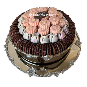 Tazón de chocolate con acabado plateado mate con bandeja Tazón dulce de diseñador de la mejor calidad Forma redonda Venta al por mayor Tazón de chocolate nuevo - Product Image 6