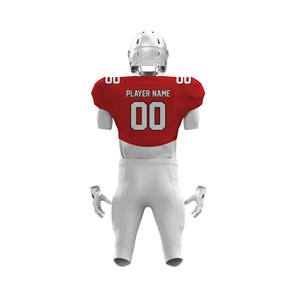Uniforme de fútbol americano personalizado, conjuntos de equipo con impresión de logotipo, color personalizado, 100 por ciento, alta calidad, bajo MOQ - Product Image 3