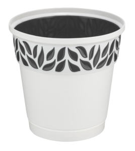 Plante suspendue de jardin moderne multifonctionnelle, élégante, légère, en plastique PP écologique, durable, découpée, pour intérieur/extérieur, 750 ml - Product Image 1