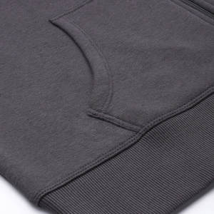 Haute qualité 100% coton Polyester taille adulte Style décontracté à capuche avant Logo respirant à manches courtes hiver été doublé toile - Product Image 5