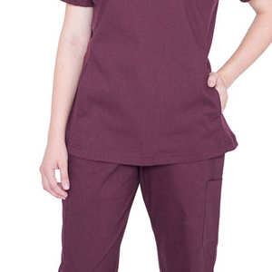 High Quality Women's New Style Nursing Hospital Uniform Sets <b>Nurse</b> <b>Scrubs</b> in Knitted Fabric Surgical <b>Scrubs</b> Uniforms - Product Image 3