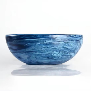 SERVING Personalizar Colorido Hecho a mano Mejor calidad Cuenco de resina completo con base para chocolate, dulces, dulces y joyas - Product Image 1