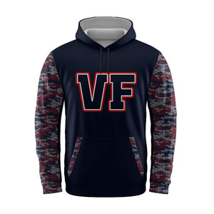 Haute qualité 100% polyester épais blanc uni lourd sans ficelle sweats à capuche surdimensionnés unisexe Logo personnalisé grande taille hommes sweats à capuche - Product Image 5