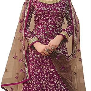 Recién llegado, Colección lista para usar, ropa étnica india pakistaní, ropa de boda, traje Salwar estilo Sharara para mujer - Product Image 1