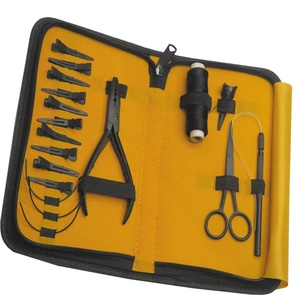 Professional High Quality Stainless Steel Hair Extension & Beading Tool Kit <b>Plier</b> <b>Set</b> for Beads - Product Image 5