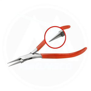 Nuevos microalicates con punta redonda larga, acero alemán duradero para hacer joyas, abalorios y manualidades de trabajo con alambre - Product Image 1