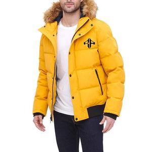 แจ็กเก็ตขนเป็ดมันวาวสูงสำหรับผู้ชายแจ็คเก็ตบุนวมสำหรับฤดูหนาวโลโก้ตามสั่งสำหรับฤดูหนาว - Product Image 1