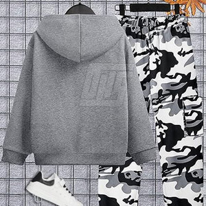 ชุดวอร์มเด็ก สวมใส่สบาย ชุดกีฬาสองชิ้น ชุดวอร์มเด็กสำหรับใส่ในชีวิตประจำวันและไปโรงเรียน - Product Image 6