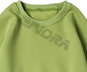 สเวตเชิ้ตของผู้ชายสเวตเชิ้ตสีพื้นผ้าโพลีเอสเตอร์ผ้าคอตตอนดีไซน์แตกต่างกัน - Product Image 4