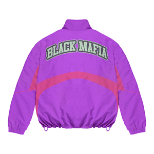 Conjunto Deportivo Personalizado de Talla Grande, Chaqueta y Pantalones Cortos con Parches, Chaqueta Cortavientos con Estampado, para Entrenamiento de Primavera y Jogging - Product Image 6