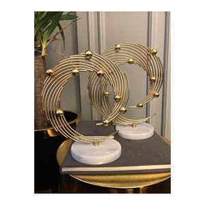 Centres de table décoratifs de mariage en métal européen pour les fêtes de maison et les décorations de penthouse - Product Image 3