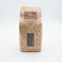 500g de Grains de Café Robusta Torréfiés, Café Noir, Service OEM/ODM Original, Haute Qualité, Certifié ISO/HACCP du Vietnam, Étanche à l'Air