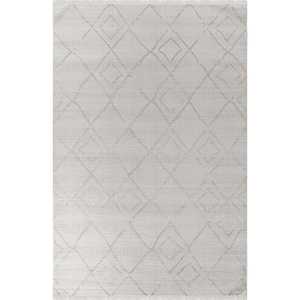 Acacia AK002 Crema Juego de alfombras texturizadas suaves de larga duración Alfombra de área duradera - Product Image 1