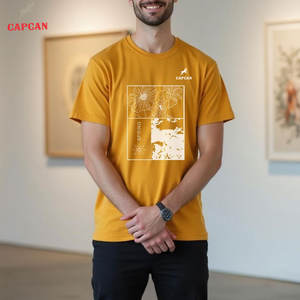 Camisetas de Verano para Hombre, Nueva Colección, Ligeras, Ecológicas, de Poliéster/Algodón, de Secado Rápido, Cuello Redondo y Manga Corta - Product Image 5