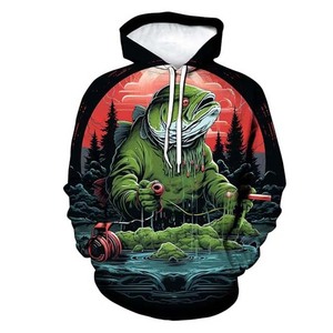 Ropa deportiva Ropa de pesca Sudaderas con capucha Manga larga UPF50 + Jersey de protección solar Rendimiento Ropa de pesca unisex con capucha - Product Image 1