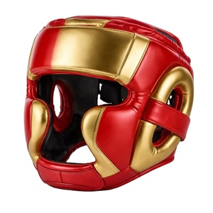 Nouveau protège-tête de boxe en gros avec logo personnalisé, protège-tête de kick-boxing pour jeunes, logo personnalisé à vendre, respirant, prix abordable - Product Image 1